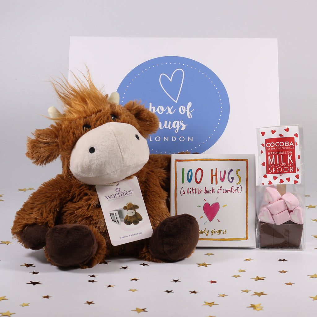 The Warmest Hug In A Box Thinking Of You Gifts Birthday Gift Boxes