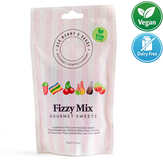 Fizzy Mix Sweets Pouch 150g - (Vegan Friendly)