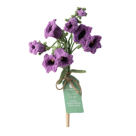 Bellflower Crochet Sprigs - 18cm