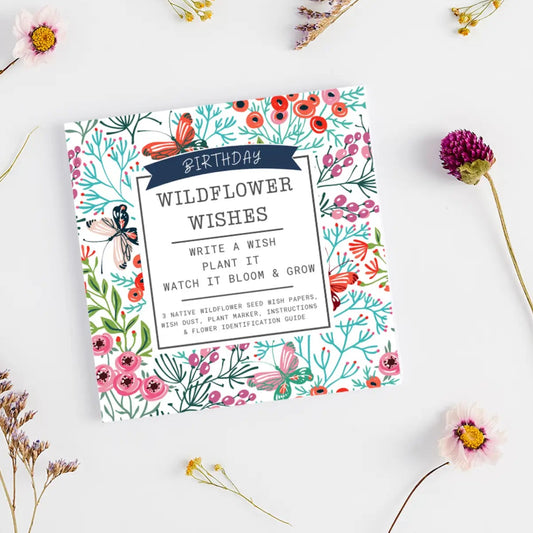 Birthday Wildflower Wishes - Seed Paper Growable Eco Gift