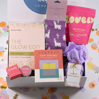 Birthday Spa Gift Box – Home Pamper Day Care Package