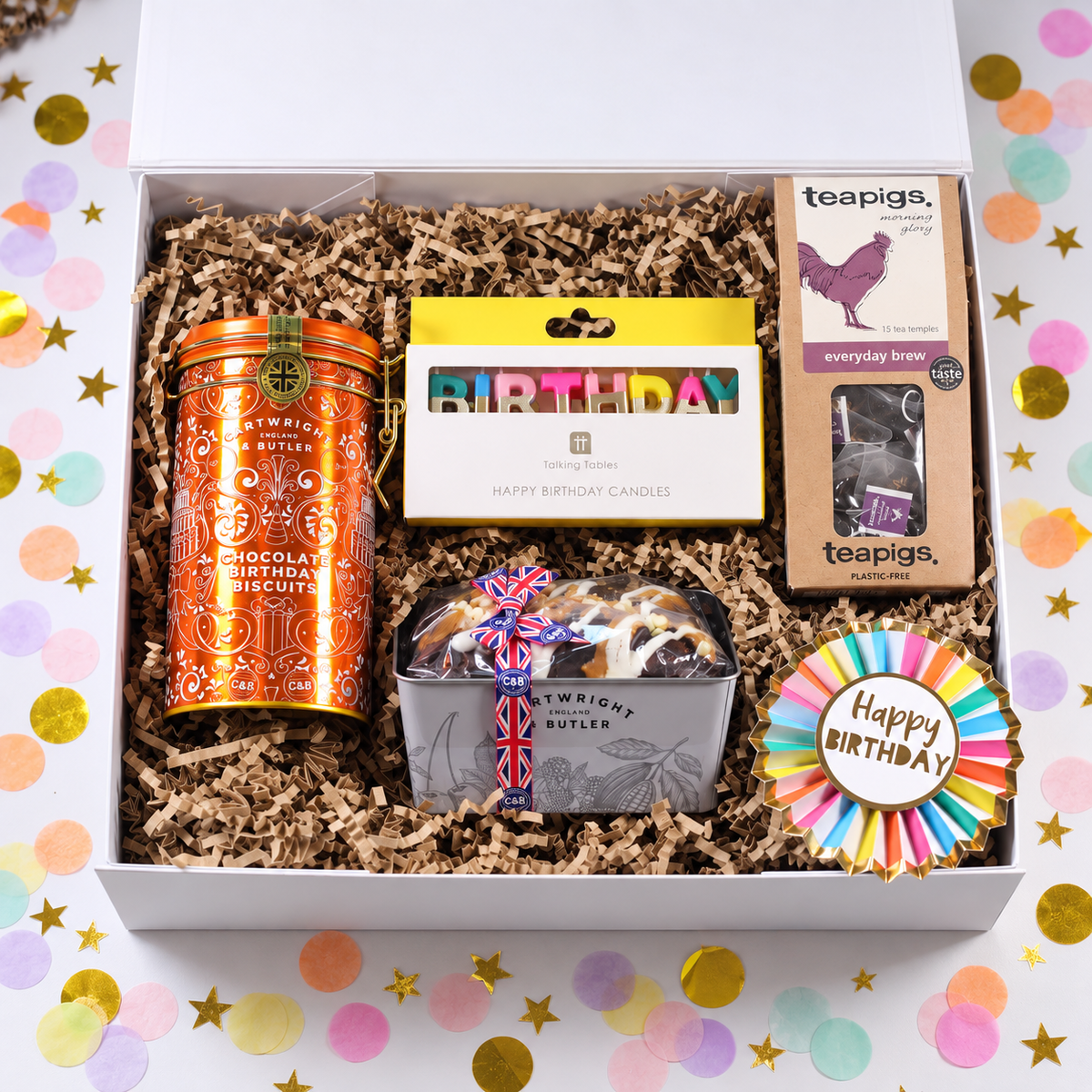 Birthday Wishes & Treats Gift Box