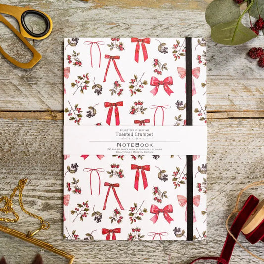 Bow & Berries A5 Chunky Notebook