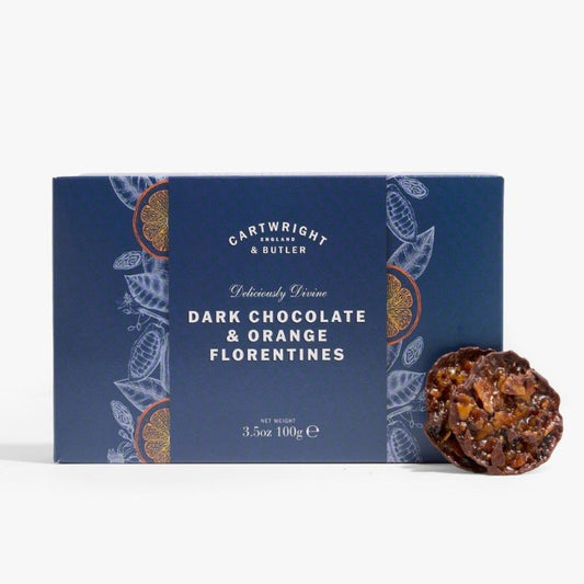 Dark Chocolate with Orange Florentines