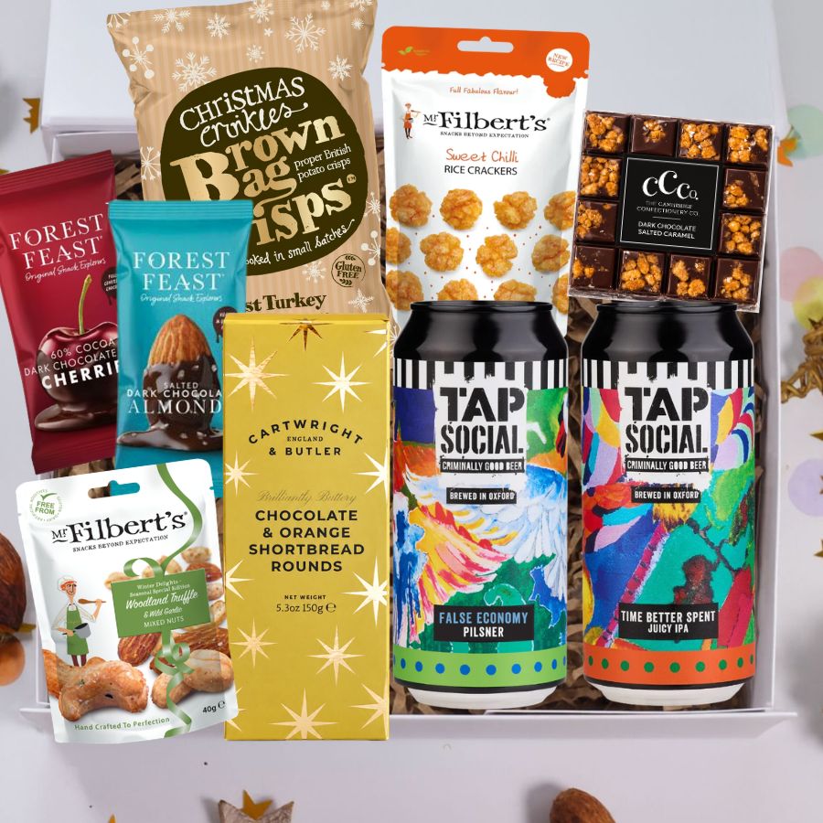 Christmas Craft Beer & Snacks Hamper