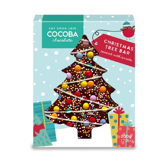 Christmas Tree Loaded Bar with Candy Beans & Sprinkles