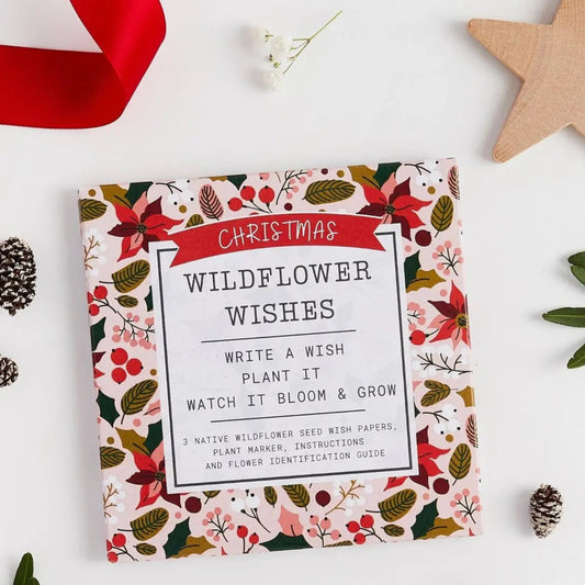 Christmas Wildflower Wishes - Seed Paper Growable Eco Gift