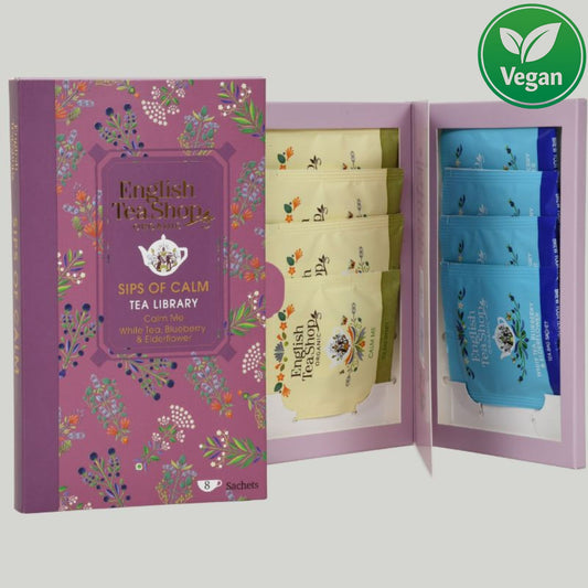 English Tea Company 'Sips Of Calm' Tea  Traveller Library