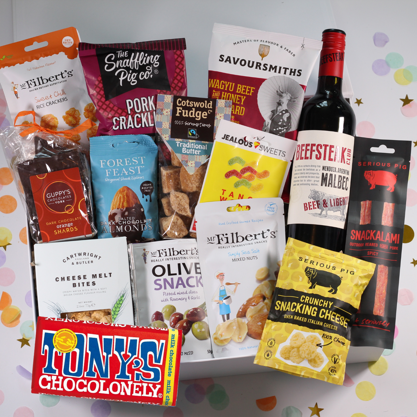 The Deluxe Food And Tipple Hamper