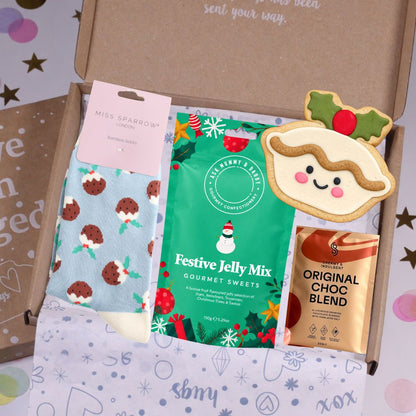 Christmas Cosy Toes & Treats Letterbox Gift - PRE-ORDER FOR DECEMBER DELIVERY