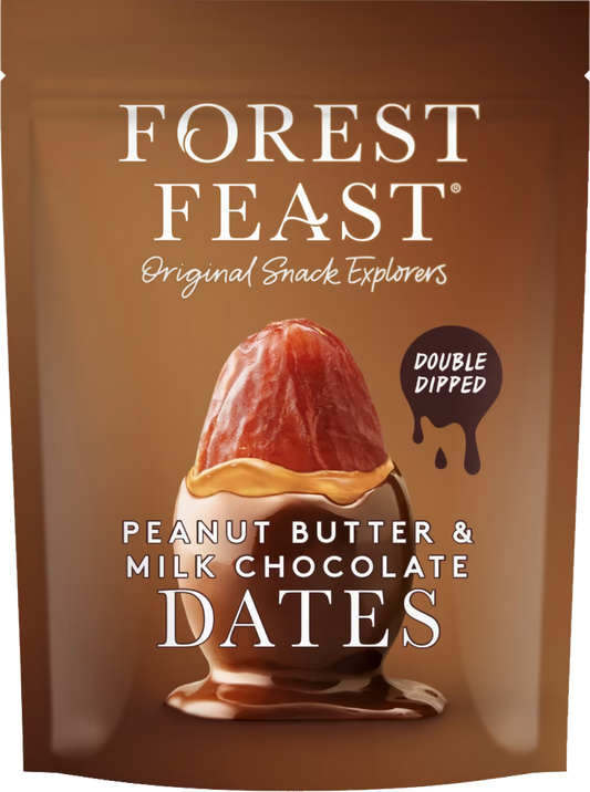 FOREST FEAST Peanut Butter & Milk Chocolate Dates 140g