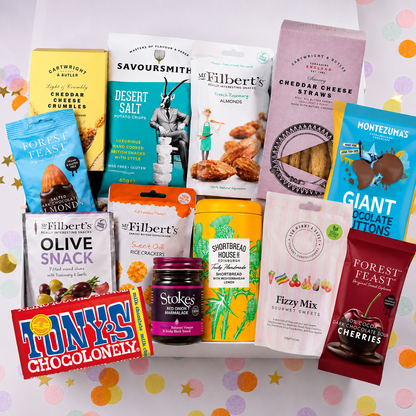 Food Gift Hamper – Sweet & Snack Treats Care Package