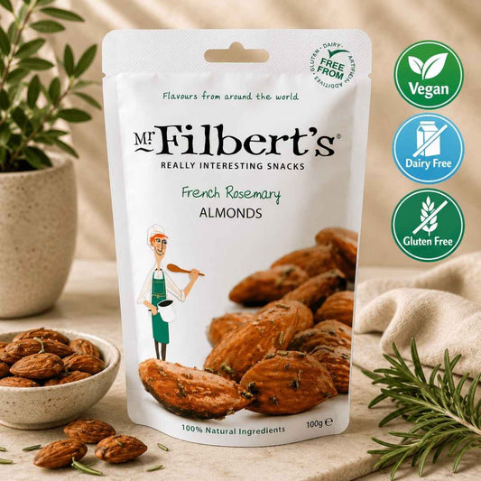 French Rosemary Almonds
