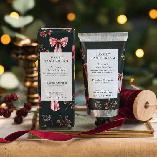 Frosted Snowberries Luxury Hand Cream (Bows & Berries)