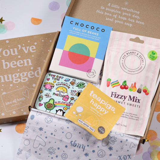 Letterbox Gift Box – Full of Beans Chocolate Cheer Up Gift