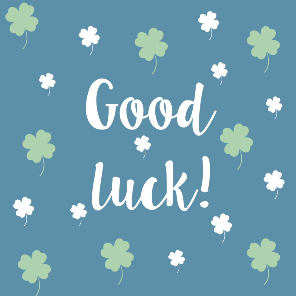 'Good Luck' - Letterbox Hugs