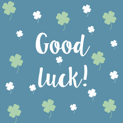 'Good Luck' - Letterbox Hugs