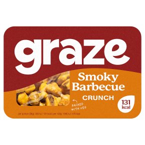 Graze Smokey Barbecue Crunch Snack Punnet (Vegan)