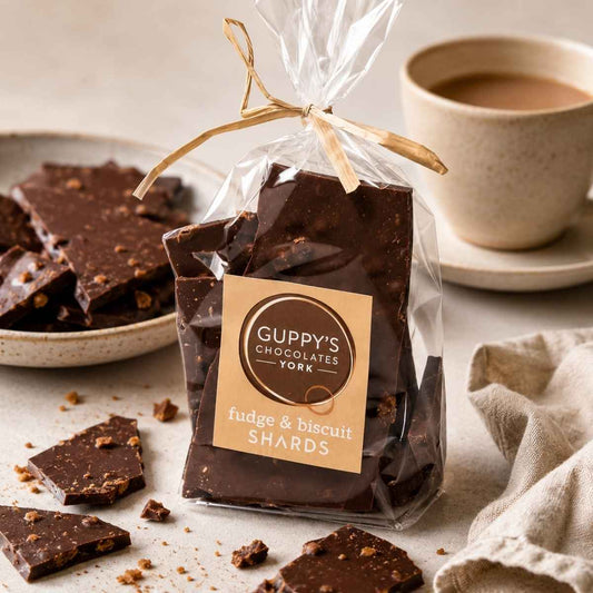 Guppy's Fudge & Biscuit Chocolate Shards