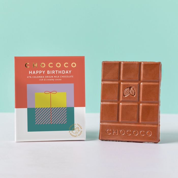 Birthday Letterbox Gift Box – Socks & Chocolate Care Package