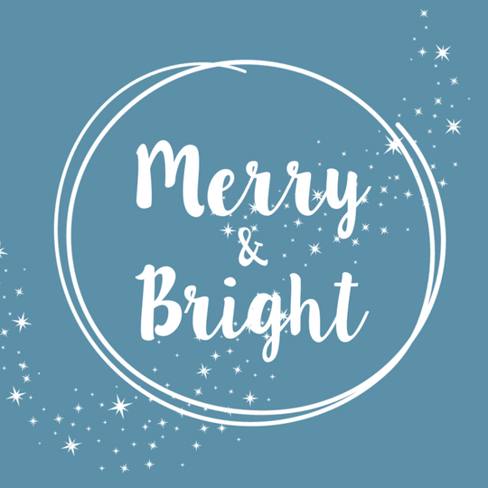 ‘Merry & Bright' Card