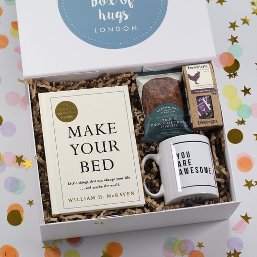 'Make Your Bed' - Make That Change Box Of Hugs