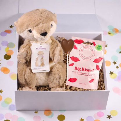 I Otter'ly Adore You Box of Hugs