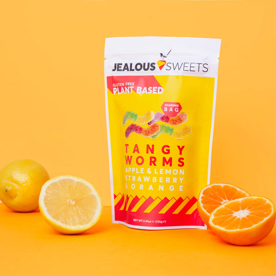 Jealous Sweets - Tangy Worms (Vegan & Gluten Free)