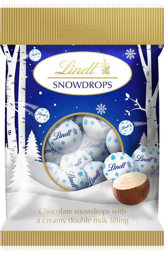 LINDT Chocolate Snowdrops Bag 70g