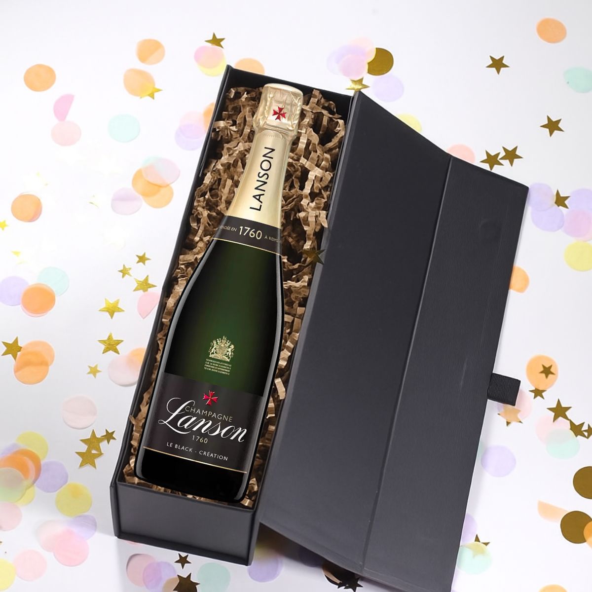 The Champagne Bottle In A Box Of Hugs For All Occasions