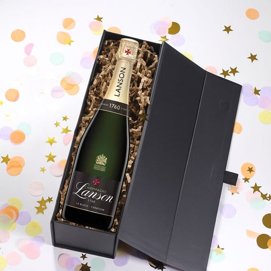 The Champagne Bottle In A Box Of Hugs For All Occasions