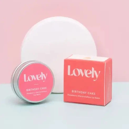 Lip Balm - Birthday Cake - Raspberry Marshmallow