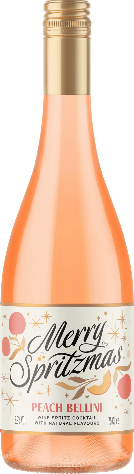 MERRY SPRITZMAS Peach Bellini Spritz 6.9% ABV 75cl