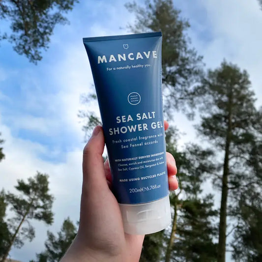 ManCave Men's Sea Salt Shower Gel 200ml