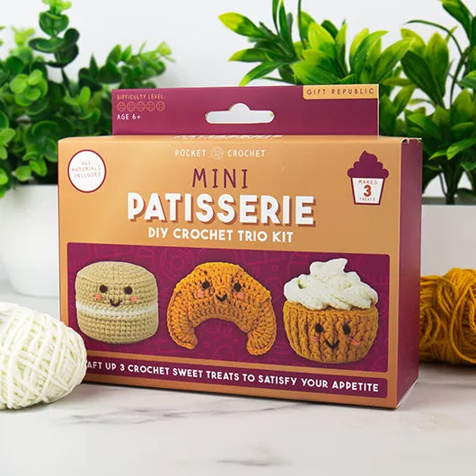 Mini Patisserie DIY Crochet Set