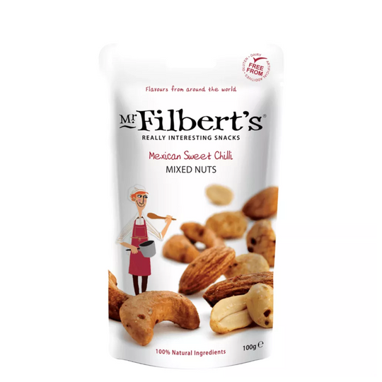 Mr Filbert's Mexican Sweet Chilli Mixed Nuts 100g