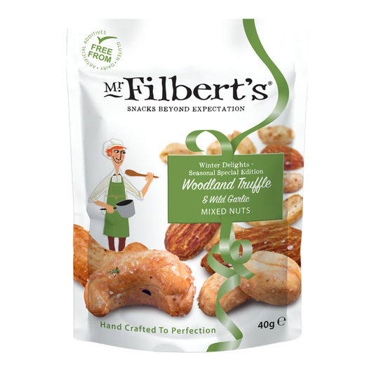 Mr Filberts Truffle & Wild Garlic Nuts 40g