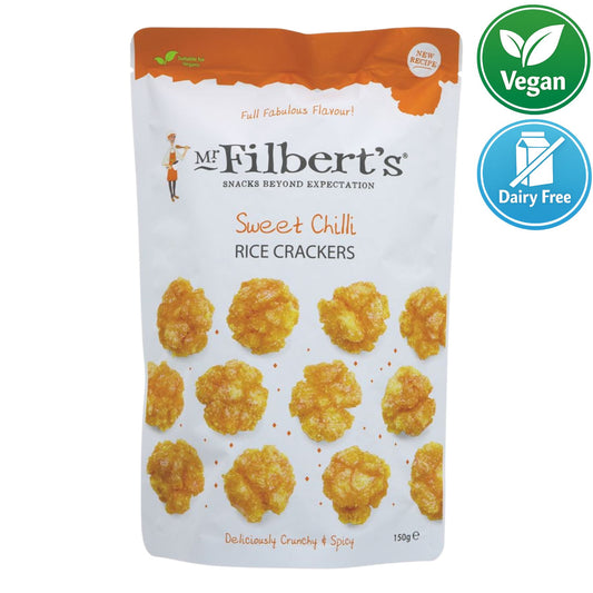 Filberts Chilli Rice Crackers 40g (Vegan Friendly/Dairy Free)