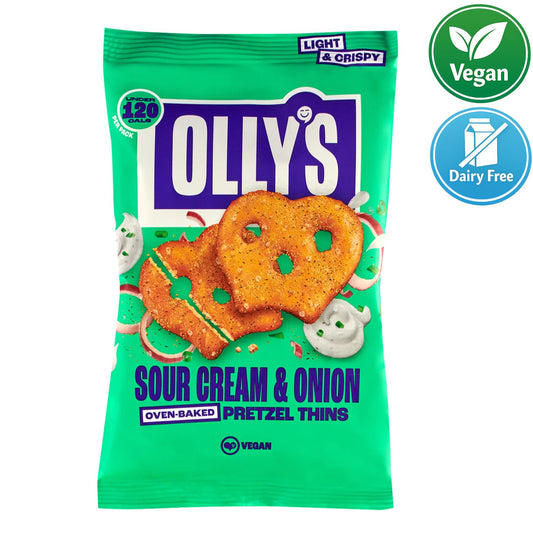 Olly's Sour Cream & Onion Pretzel Thins