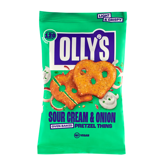 Olly's Sour Cream & Onion Pretzel Thins