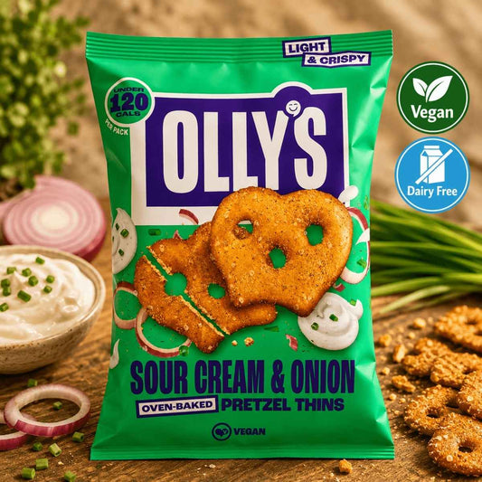 Olly's Sour Cream & Onion Pretzel Thins