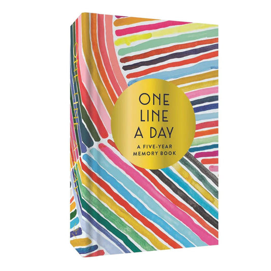 Rainbow One Line A Day Journal