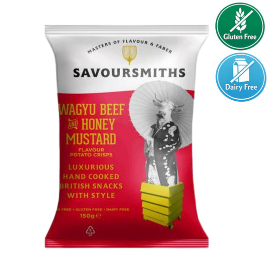 Wagyu Beef with Honey & Mustard Flavour Potato Crisps 40g (Gluten Free)