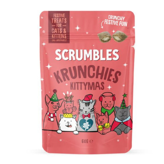 Scrumbles - Festive Krunchies Treats for Cats