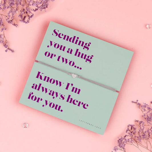 Sending Hugs - Comforting Friendship Bracelet