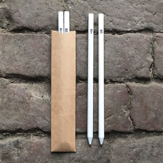 Set of 2 'HB' Pencils In A Cardboard Pouch