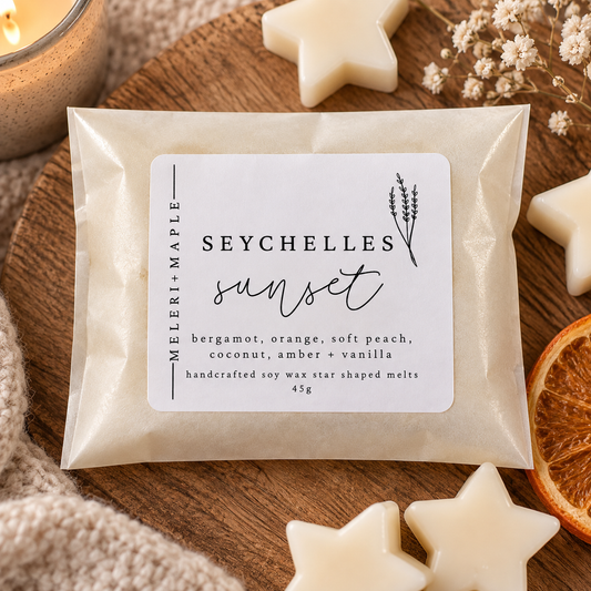 Seychelles Sunset Scented Soy Wax Melts