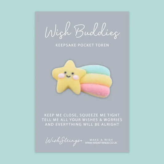 Shooting Star - Wishbuddies - Pocket Hug Token (WAS £4.00)