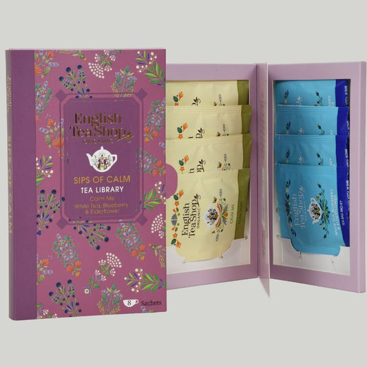 English Tea Company 'Sips Of Calm' Tea  Traveller Library