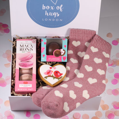Snuggle Socks and Love Gift Box Of Hugs